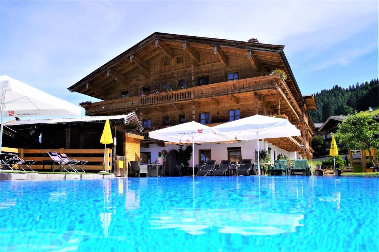 Hotel Aschauer Hof Z'Fritzn Kirchberg in Tirol Bagian luar foto