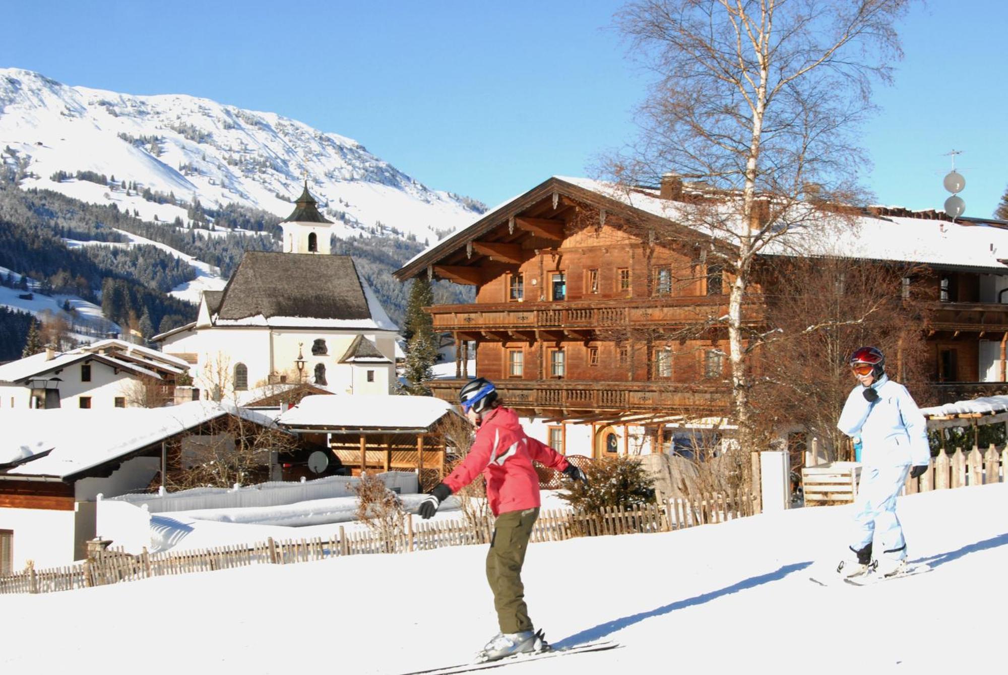 Hotel Aschauer Hof Z'Fritzn Kirchberg in Tirol Bagian luar foto