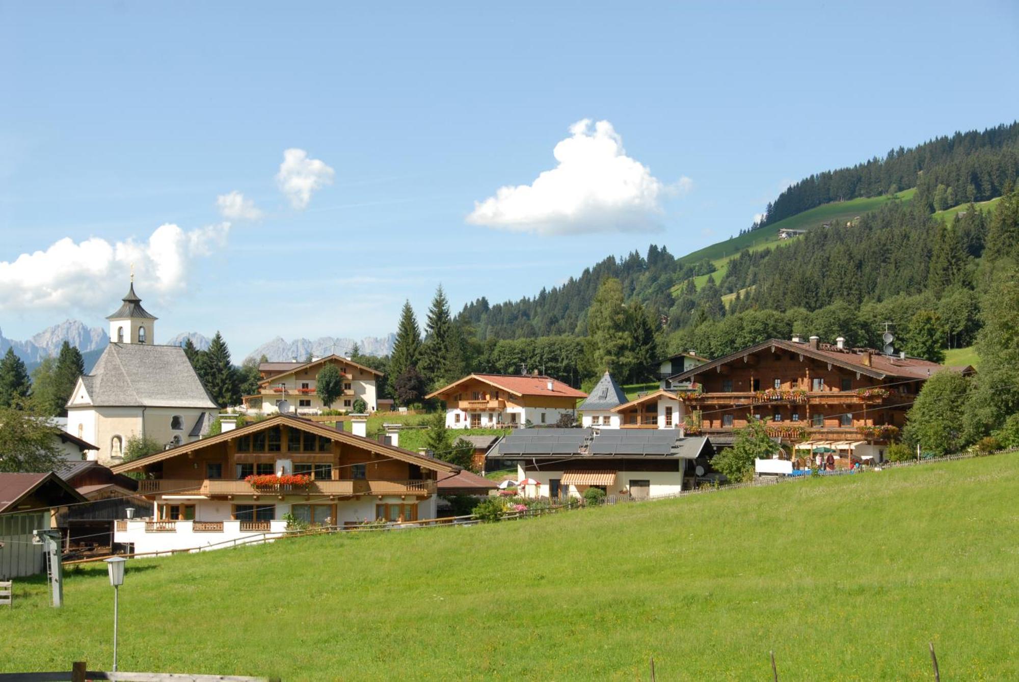 Hotel Aschauer Hof Z'Fritzn Kirchberg in Tirol Bagian luar foto