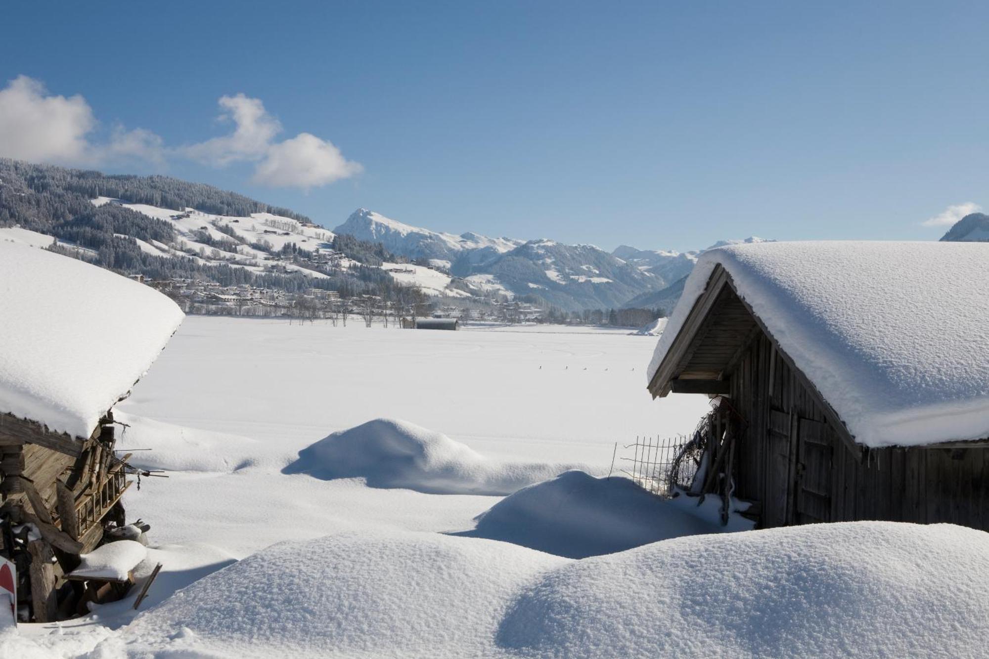 Hotel Aschauer Hof Z'Fritzn Kirchberg in Tirol Bagian luar foto